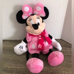 Winter Themed Minnie Mouse Plush